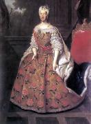 Louis de Silvestre Portrait de Marie-Josephe d Autriche Germany oil painting artist